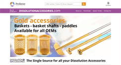 Desktop Screenshot of dissolutionaccessories.com